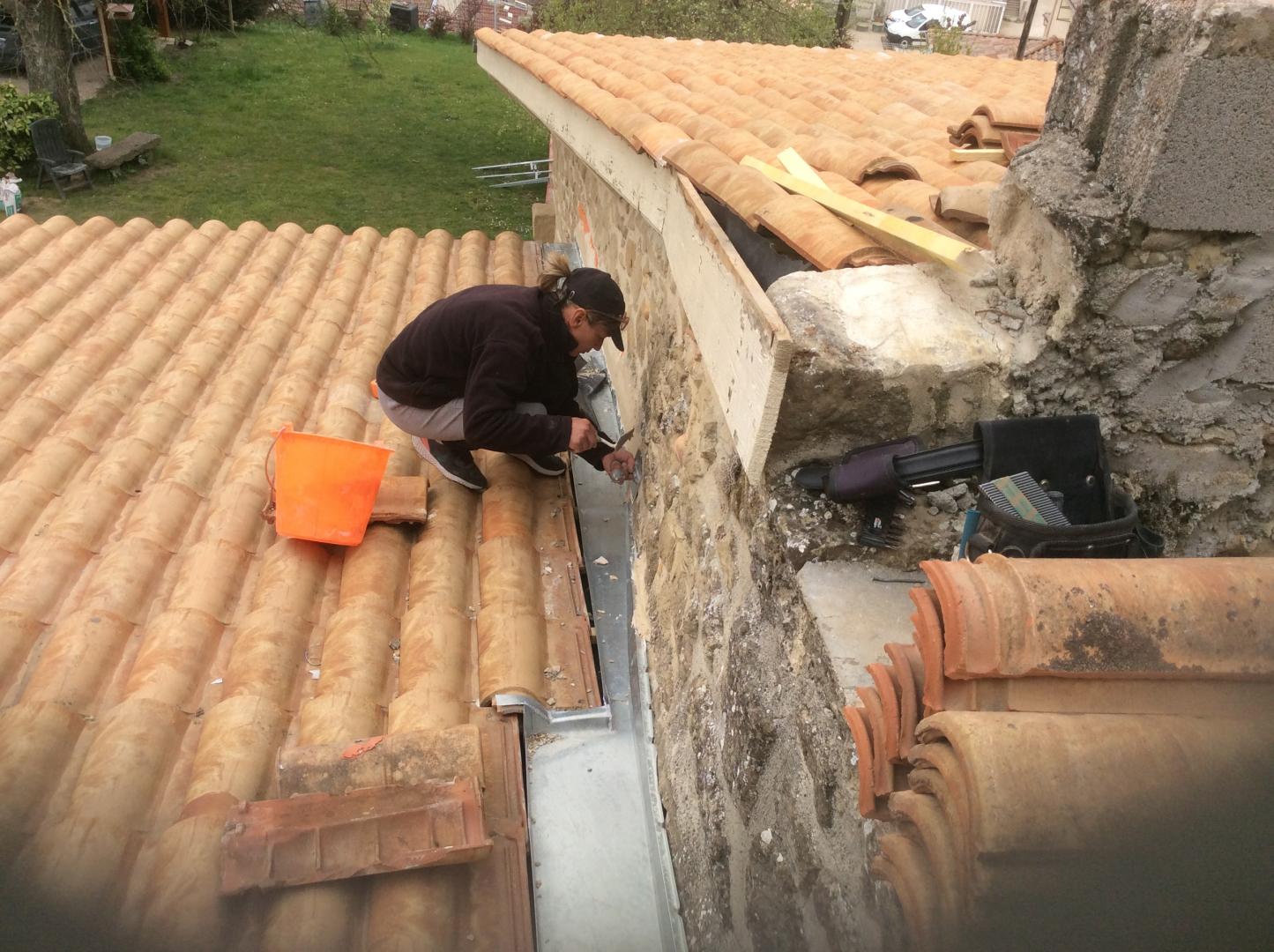 Travaux de couverture, Romans-sur-Isère